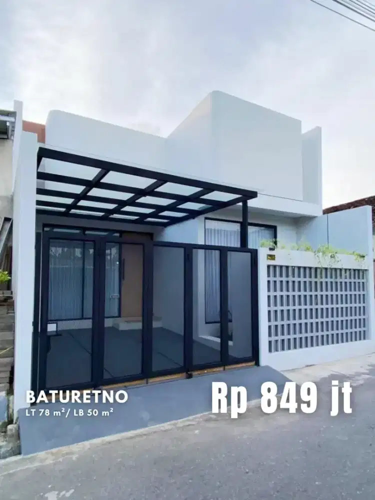 Dijual Rumah Baru Bonus Furniture dekat Ringroad Selatan
