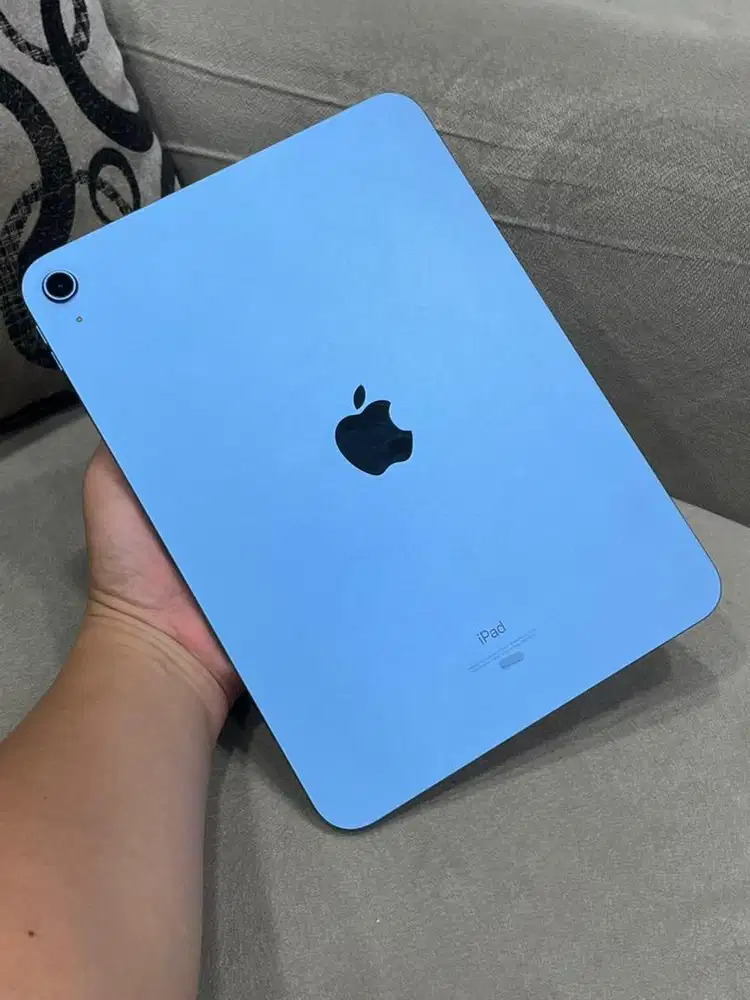 iPad 10 256GB Blue wifi only ex iBox minus retak rambut