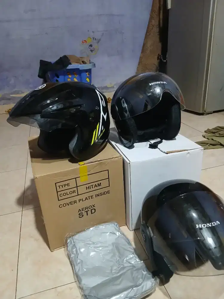 helm 3+ mantel 250k ambil semuaa