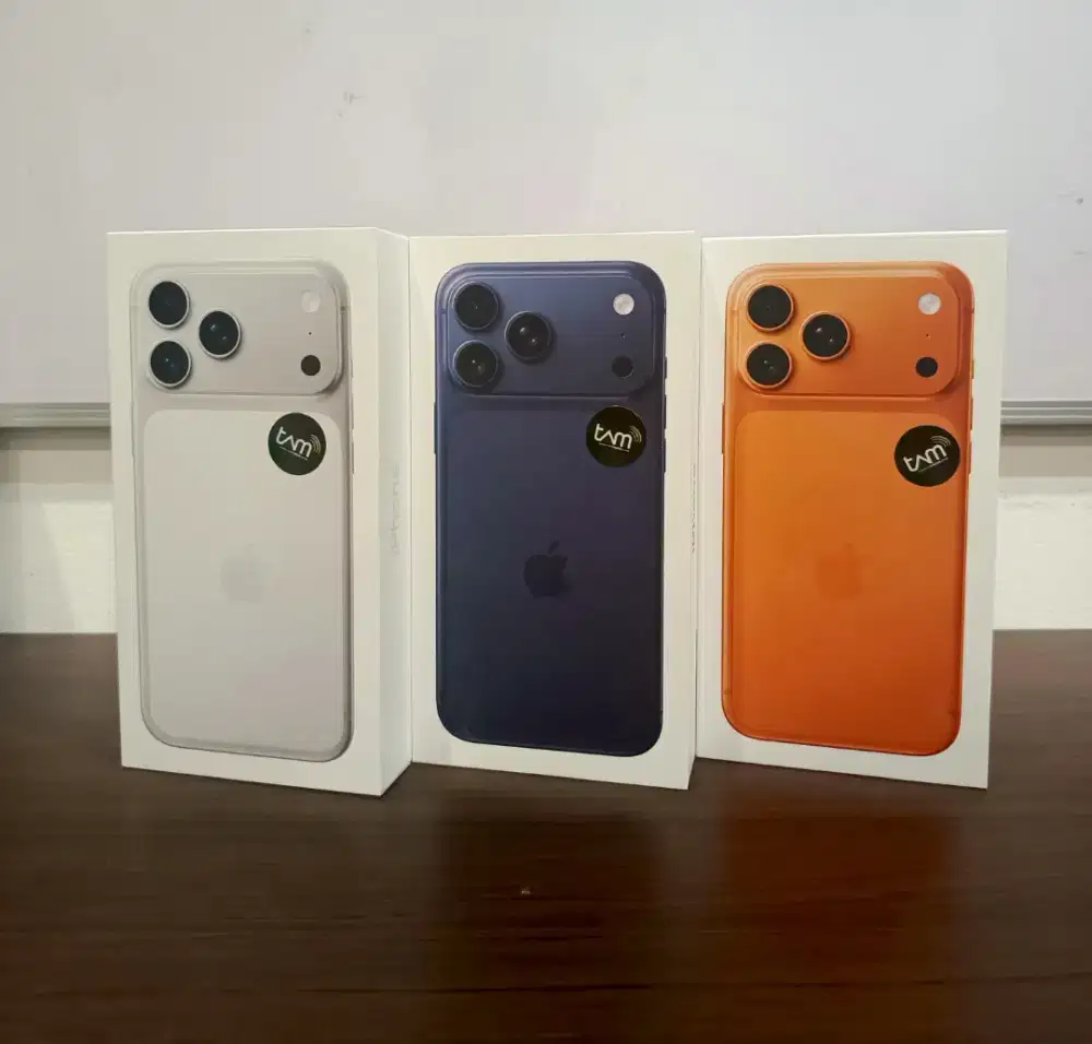 PROMO‼️New iPhone 17 Pro 256GB Garansi Resmi iBox