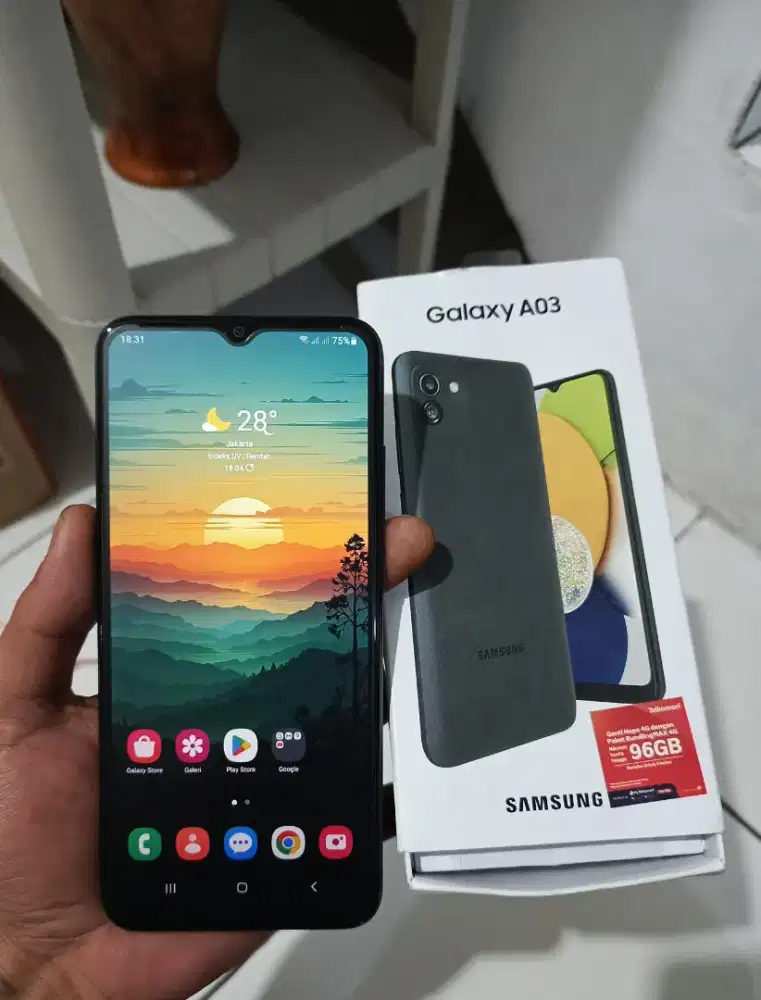 Samsung A03 Fullset 4/128