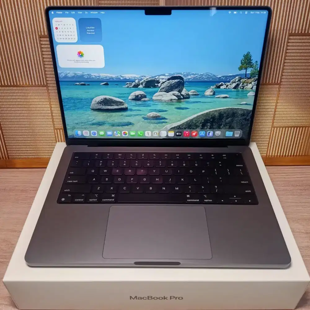 MACBOOK M1 PRO 14 Ram 32gb Ssd 512gb baterai rendah
