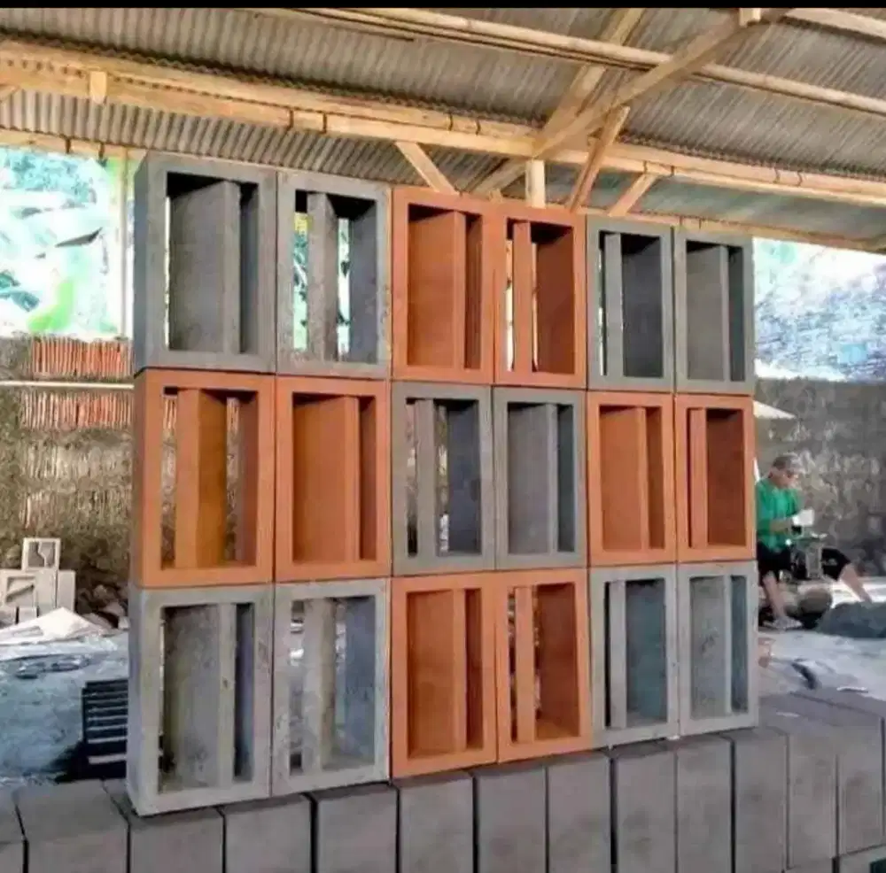 Roster beton berbagai macam motif