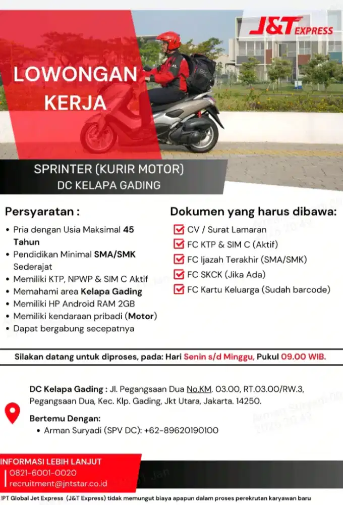 Lowongan Kerja Kurir
