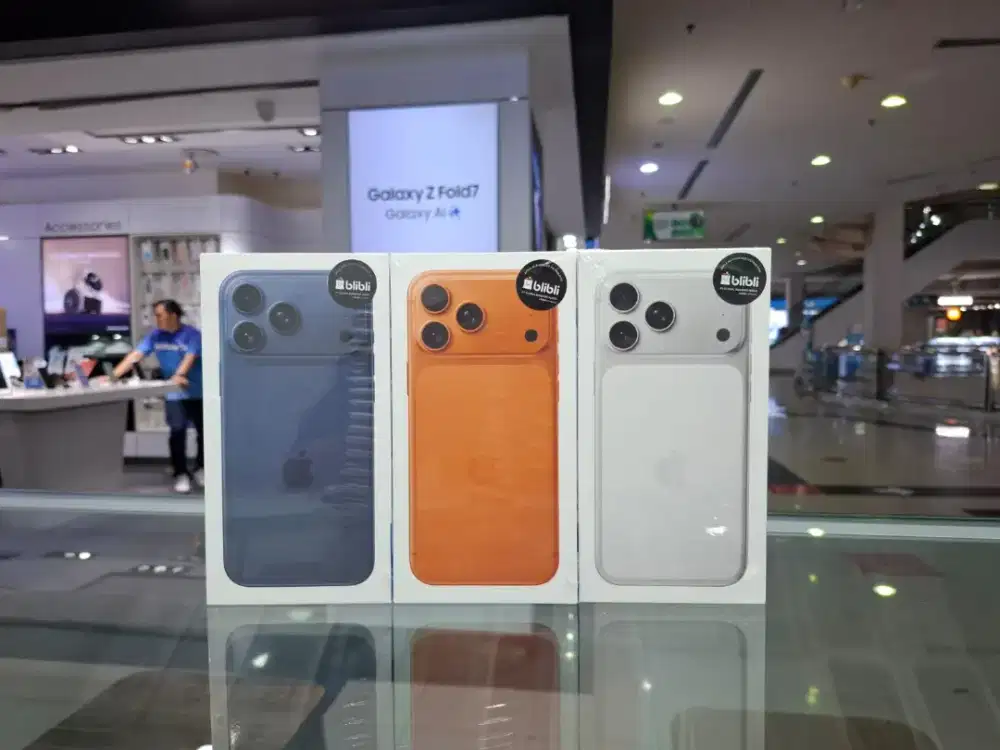 PROMO‼️New iPhone 17 Pro Max 1Tb Garansi Resmi iBox