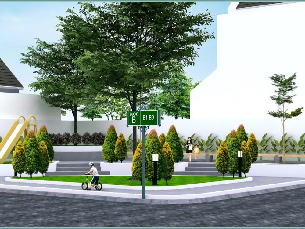 Rumah Minimalis Dalam Cluster Eksklusif