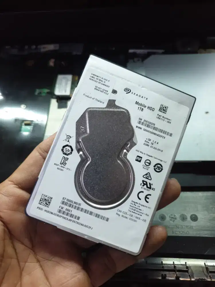 HARDISK LAPTOP - SEAGET SLIM 1 TB