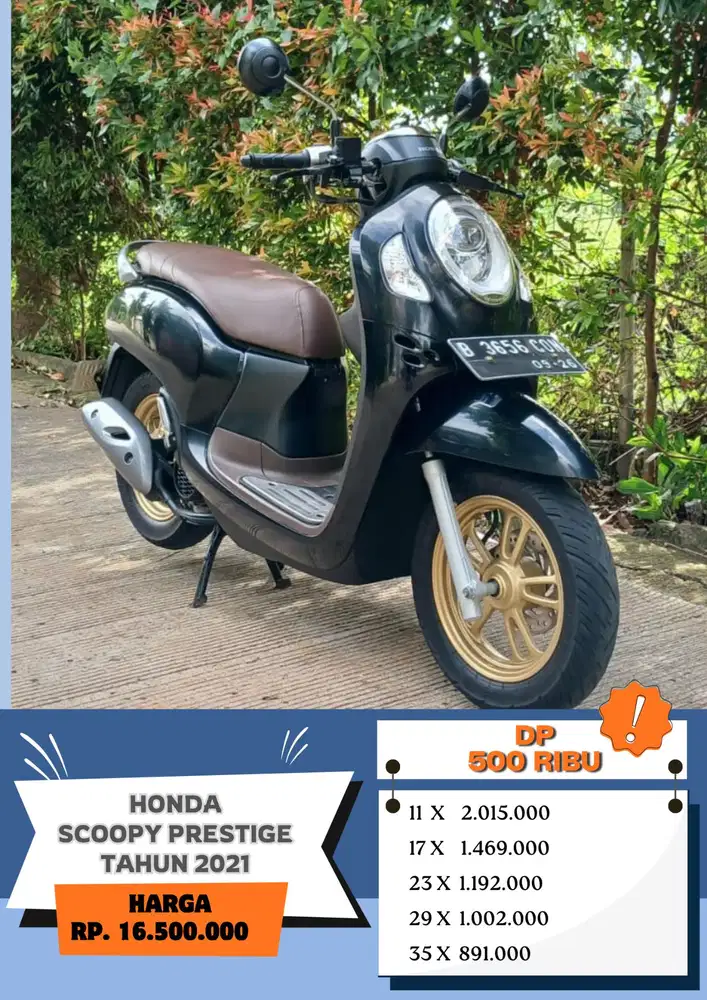 HONDA SCOOPY PRESTIGE TAHUN 2021