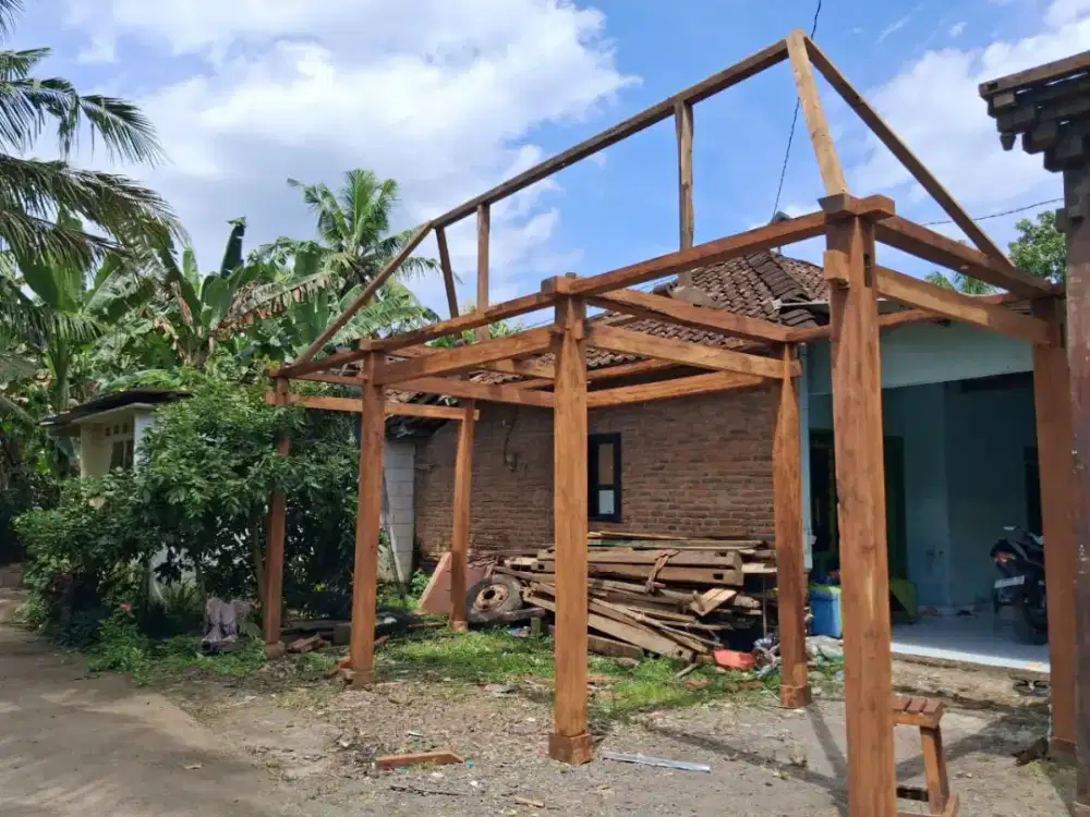 Set limasan kayu nangka lawasan