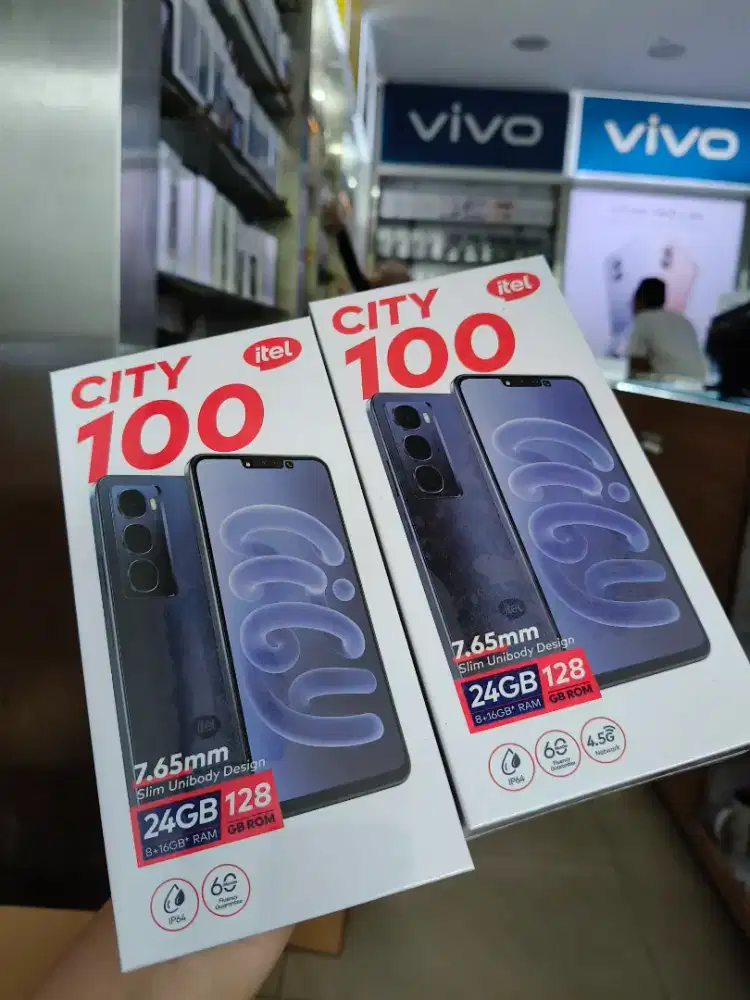 Hp Murah itel City 100 ram 8/128 gb BARU Segel Garansi resmi