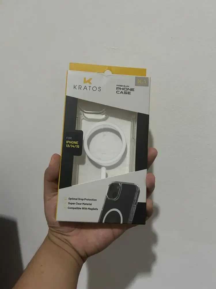 casing iphone 13/14/15 merk kratos