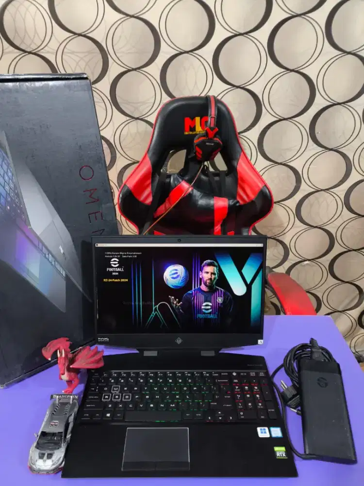 HP Omen 15 RAM 16GB SSD 1TB VGA Nvidia RTX 2060 Siap Editing