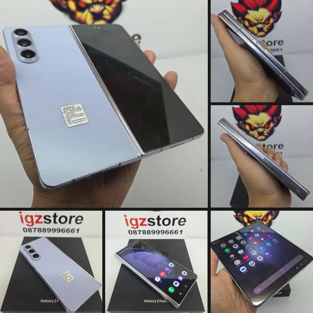 Samsung Z FOLD 5 Blue SEIN 12/256/512/1tb MULUS nominus