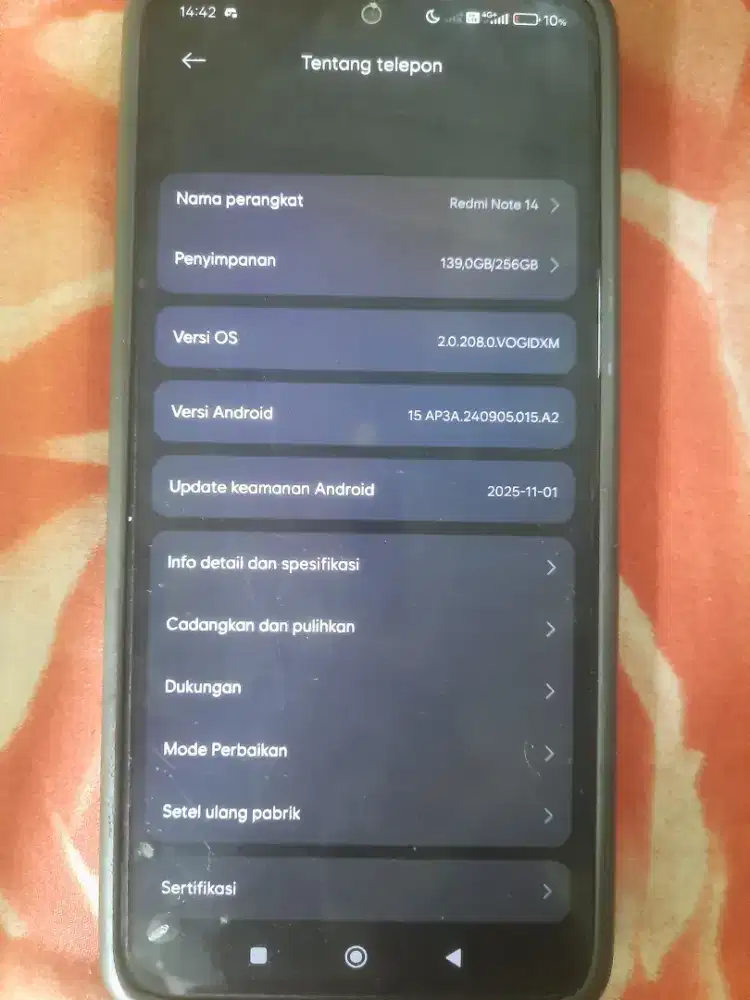 Redmii note 14 8/256