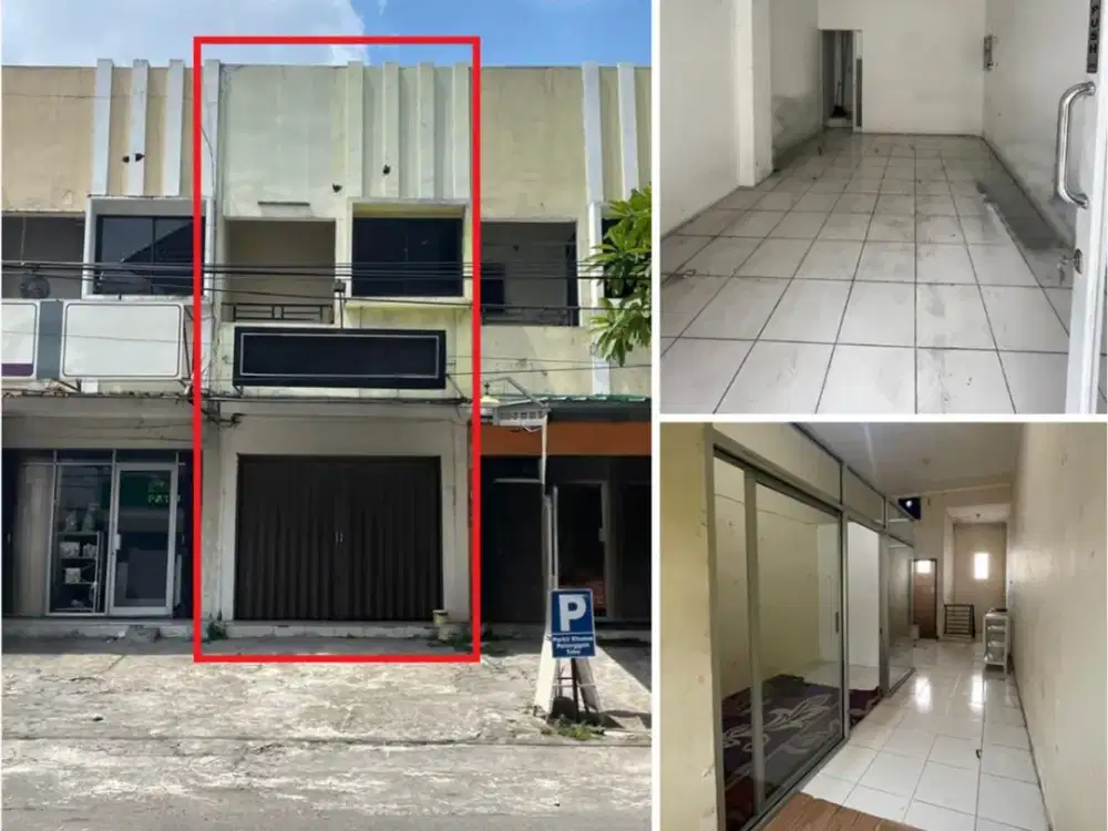 Ruko murah tengah kota Solo cocok untuk Cafe, Salon