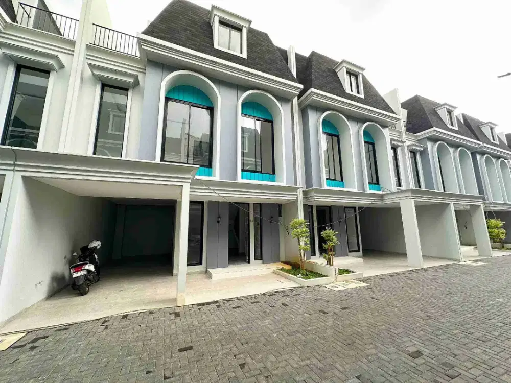 HOT Dijual Rumah Cluster 3 Lantai Mewah Akses Tol Bambu Apus Setu Cipayung Jakarta Timur