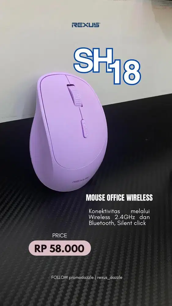 Mouse rexus wireless SH18