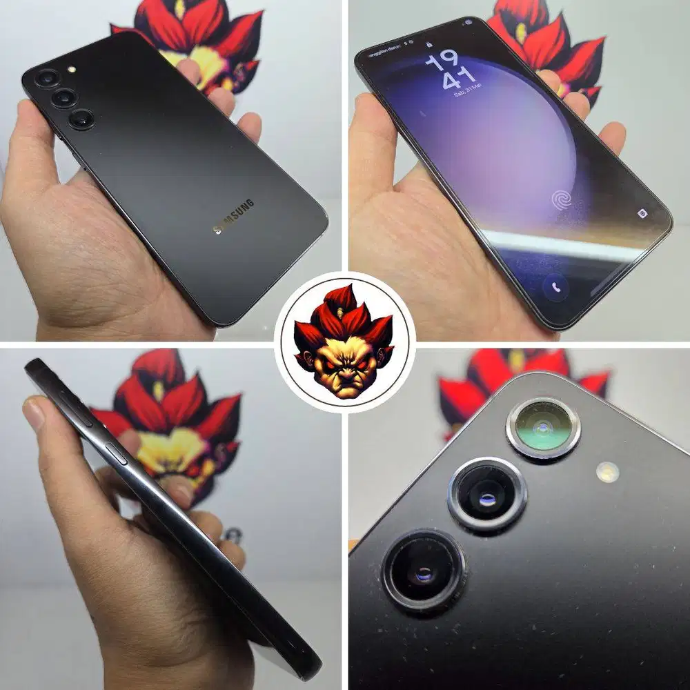 Samsung S23 Black 8/256 MULUS FULLSET NOMINUS