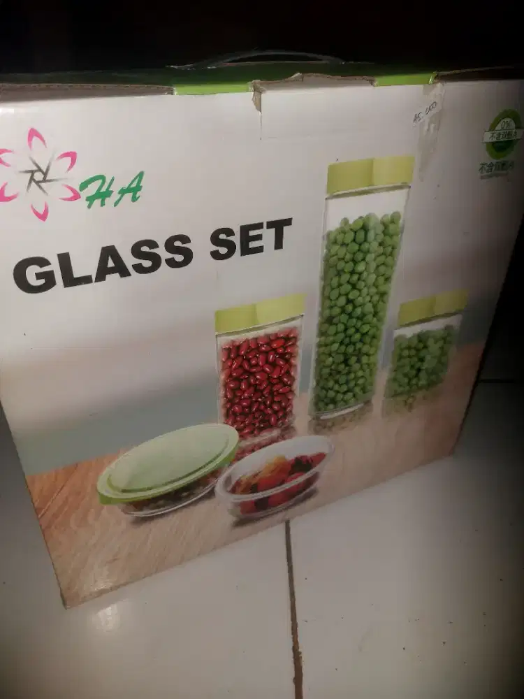 Glass Set (Toples Kue Lebaran)