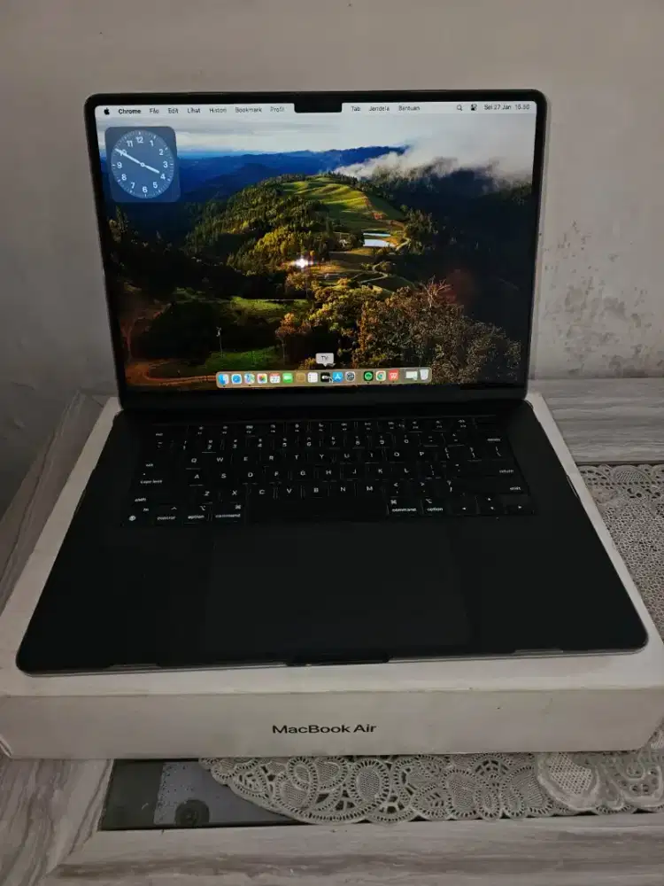 Macbook air m2 ram 8/256 BH100%