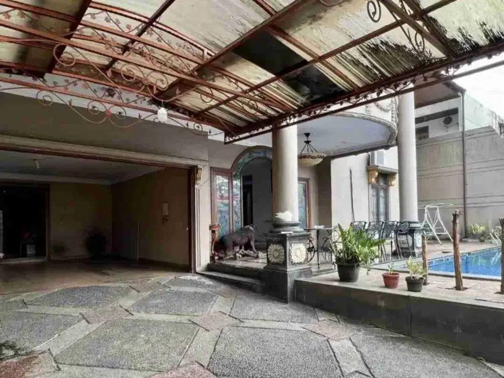 rumah mewah siap huni di puri sakti jakarta selatan