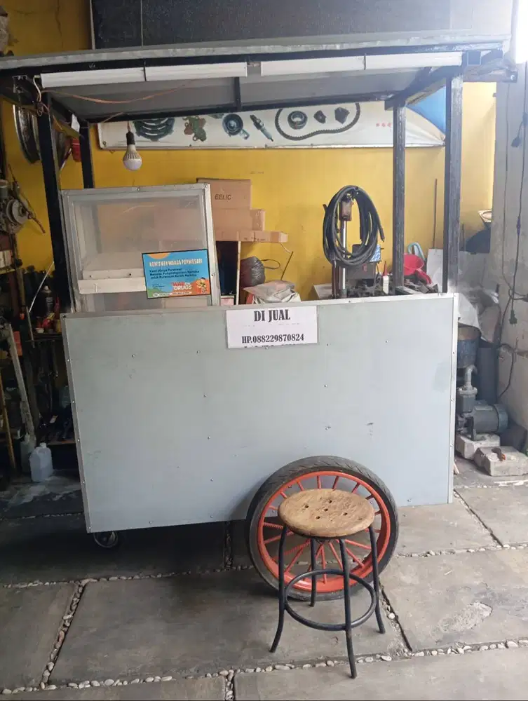 Gerobak bakso / soto