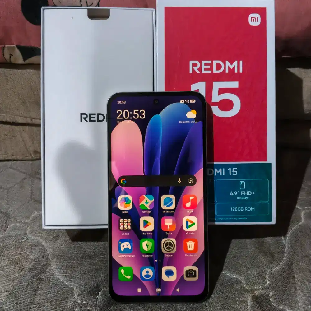 Redmi 15 8+8/128 Fullset