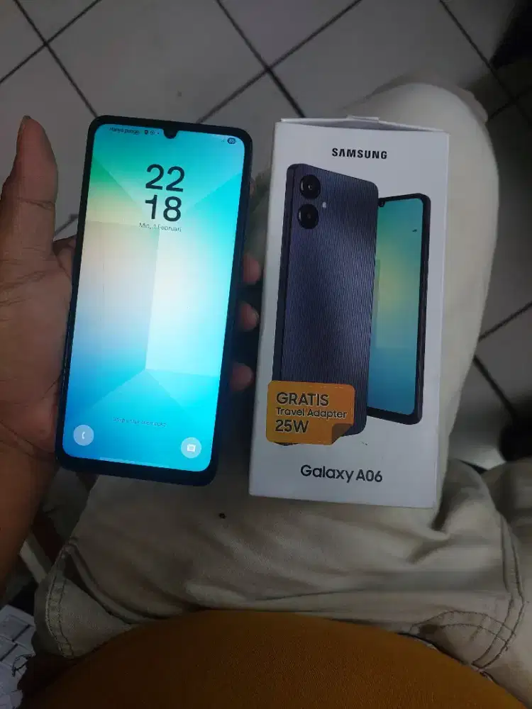 Samsung A06 4/64 lengkap