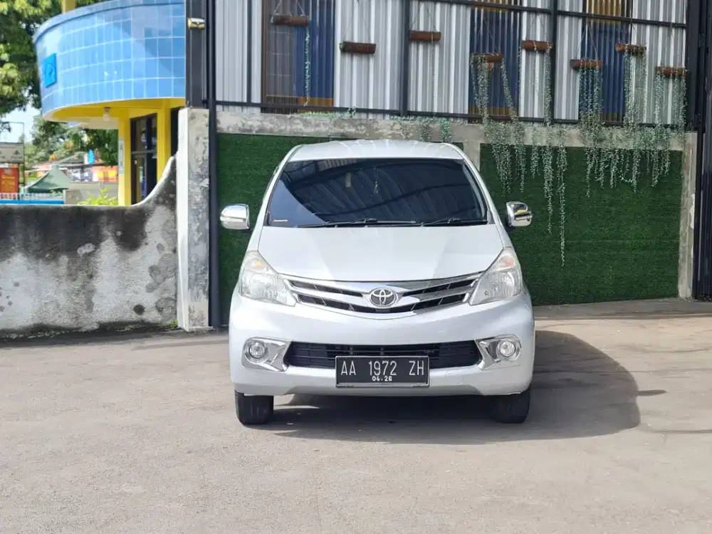 TOYOTA AVANZA 1.3 E MANUAL UPGRADE G 2013 SILVER