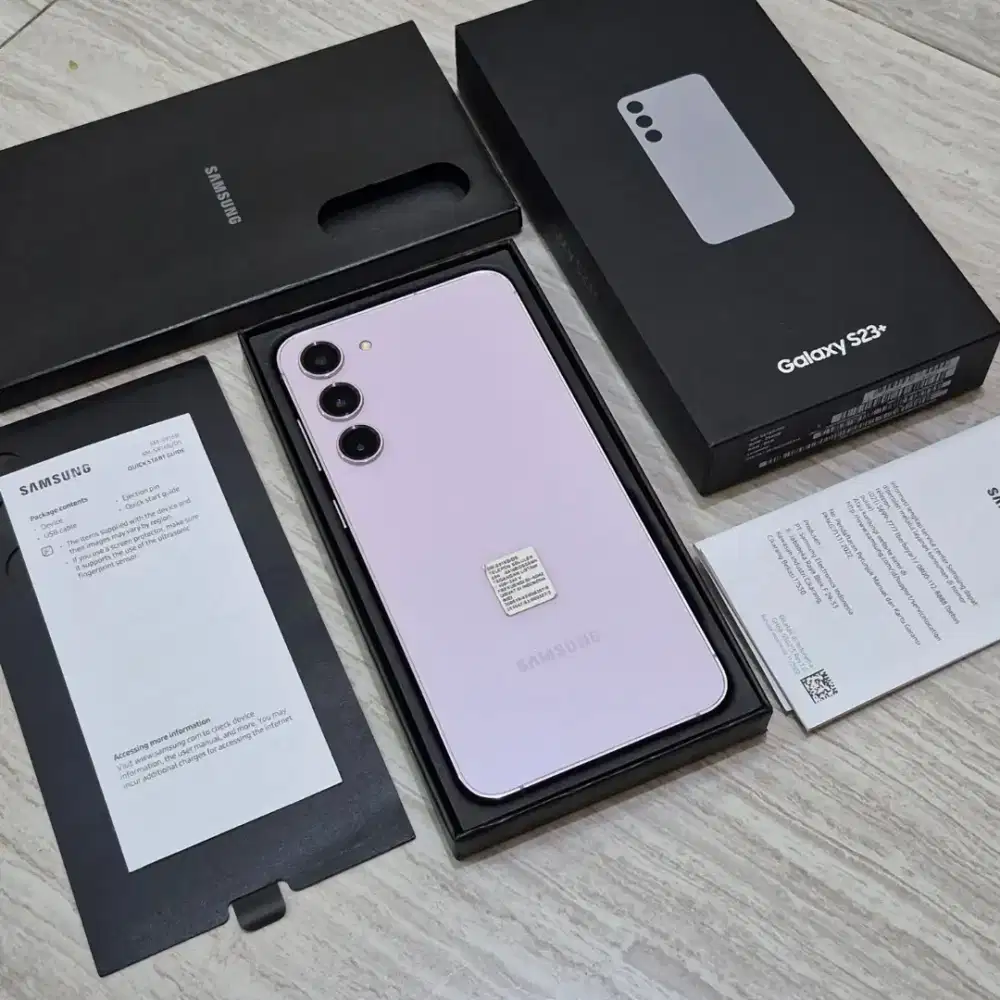 Samsung Galaxy S23 PLUS 5G 256GB Fullset Original Mulus Best Deal