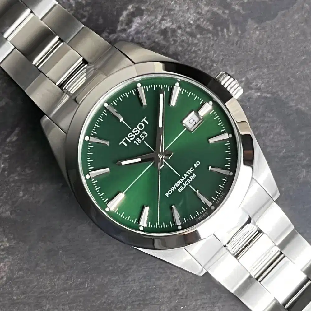 Tissot T. Gentleman Powermatic 80 Silicium Green