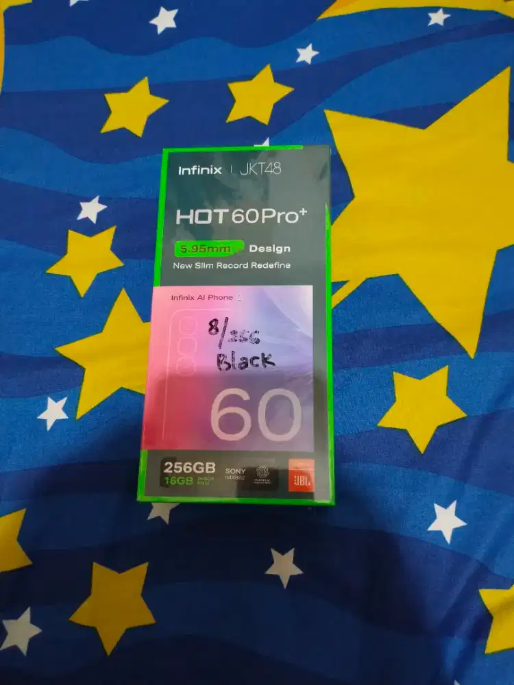 Infinix hot 60 pro+ ram 8+8/256 segel box