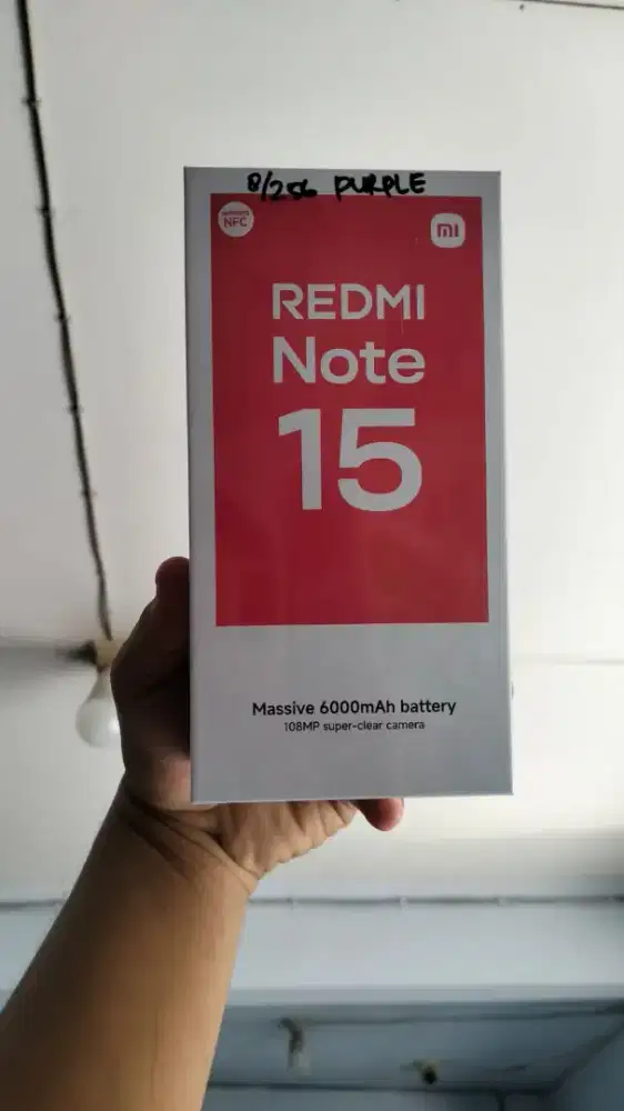 Xiaomi redmi note 15 (8/256) new