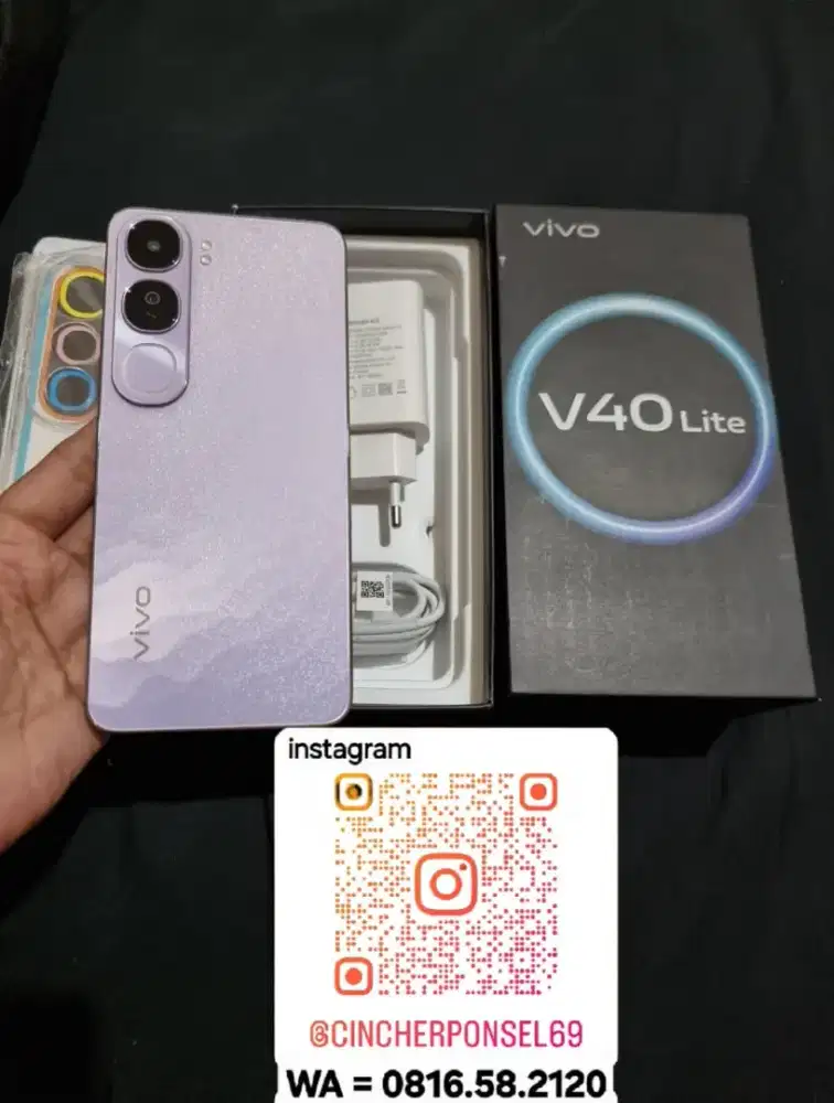 Jual hp siap pakai
Vivo V40 lite ram 8 mulus likenew