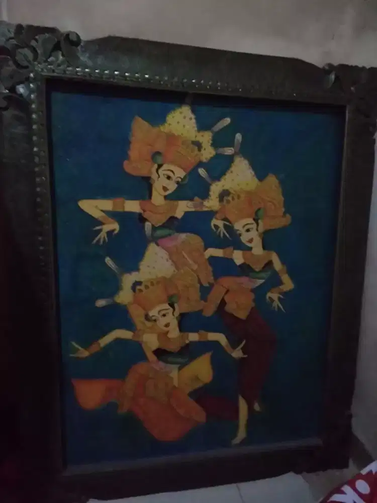 Lukisan legong Kanvas