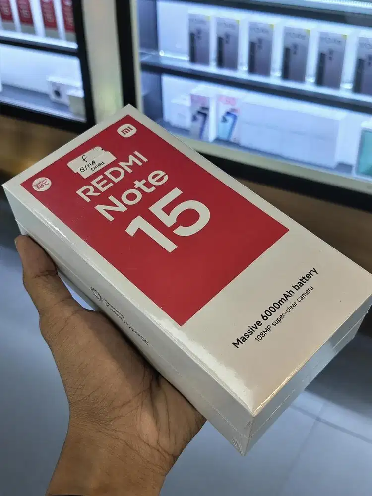 Redmi Note 15 6000 mAh