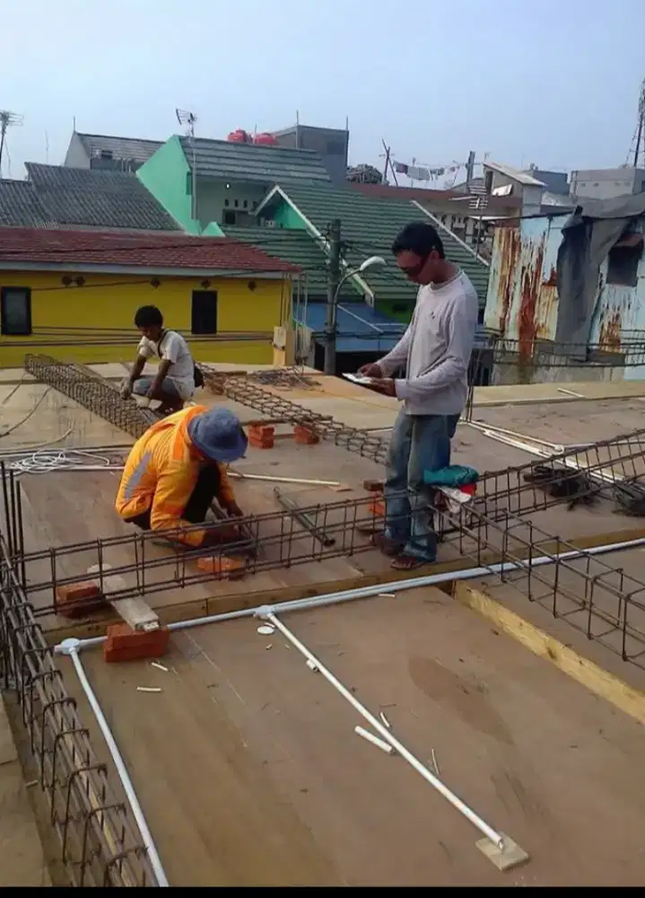 Jasa tukang bangunan terima borong dan harian, bangun baru & renovasi