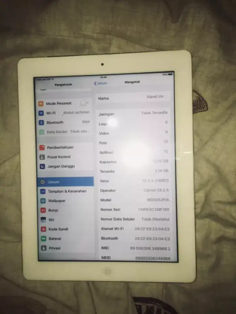 Ipad 16GB pengen tt ke ip7