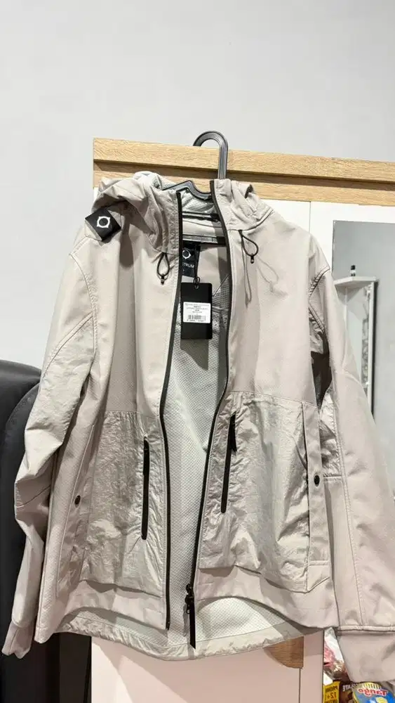 Ma Strum Softshell Hooded Jacket (Quicksilver) Original - L