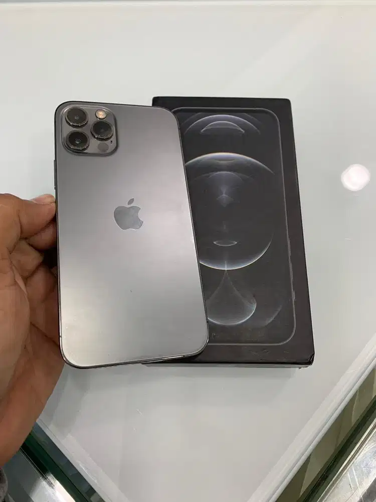 iPhone 12 Pro 256 permanen grey cakep