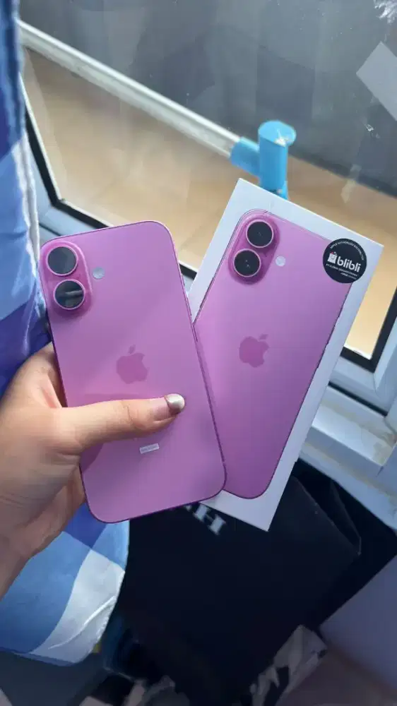 iPhone 16 Pinky edisi terbatas garansi aktif