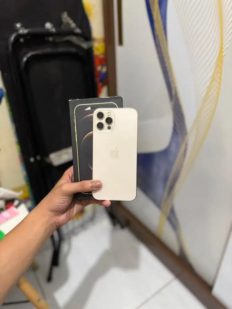 iphone 12 promax 256gb gold ex inter all operator