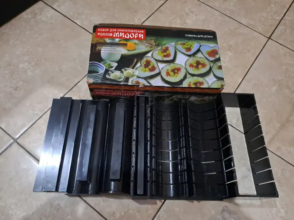 Sushi tool set lengkap untuk membuat sushi
