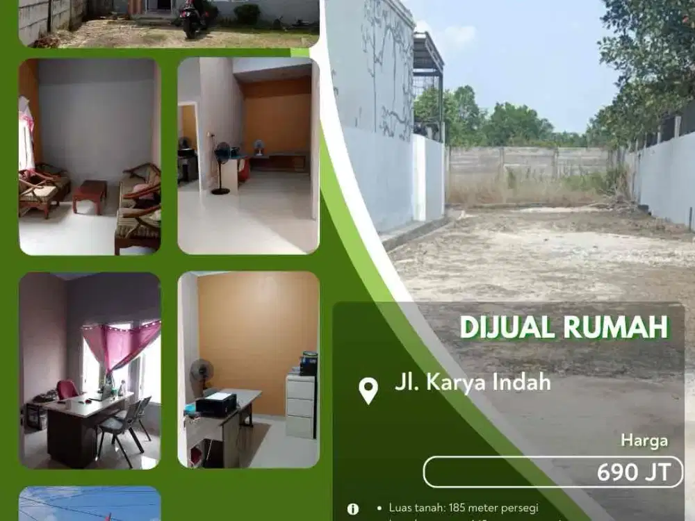 Dijual Rumah Siap Huni Pekanbaru Kota Daerah Karya Indah!