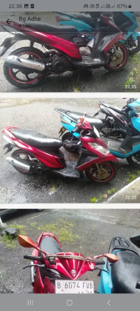 Jual Motor Suzuki Skydrive