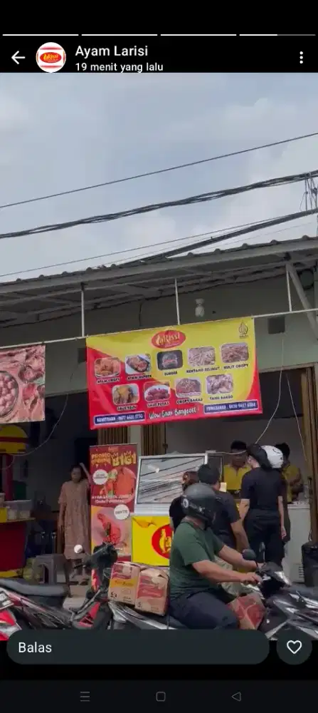 Di cari karyawan untuk seblak prasmanan