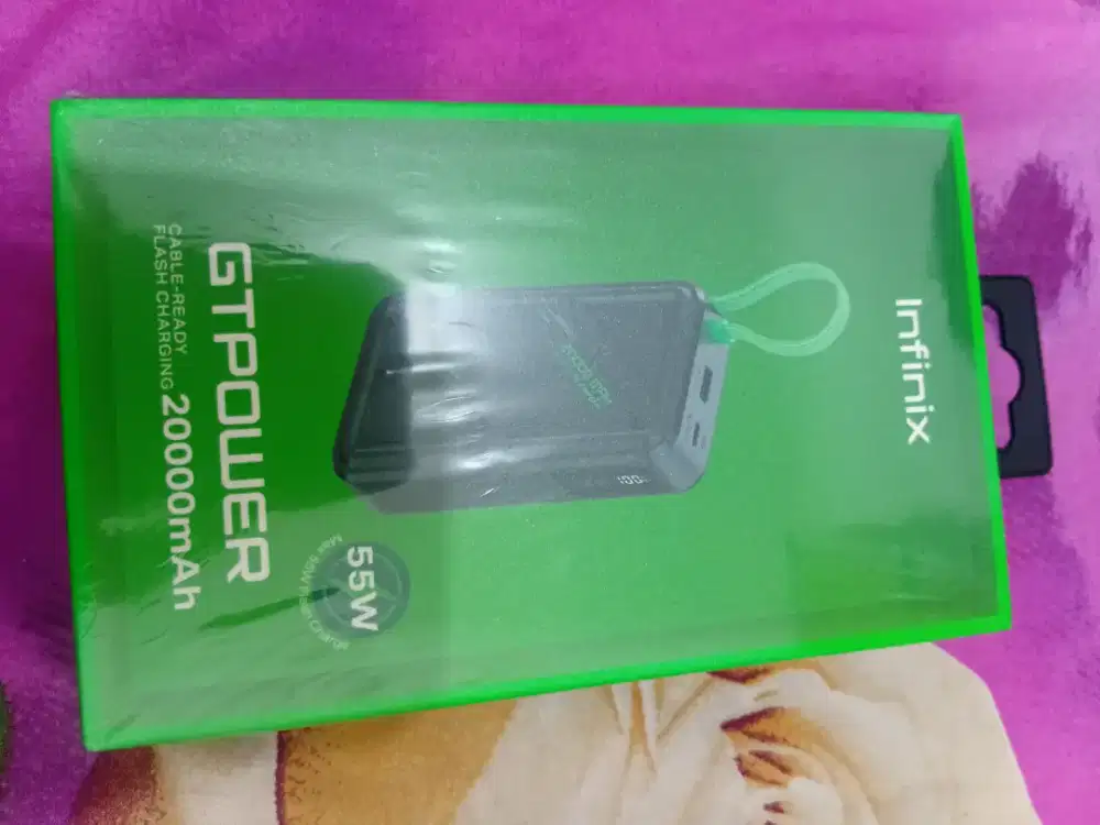 Di Jual Cepat Infinix Powerbank GT Power 20000 MAH orginal