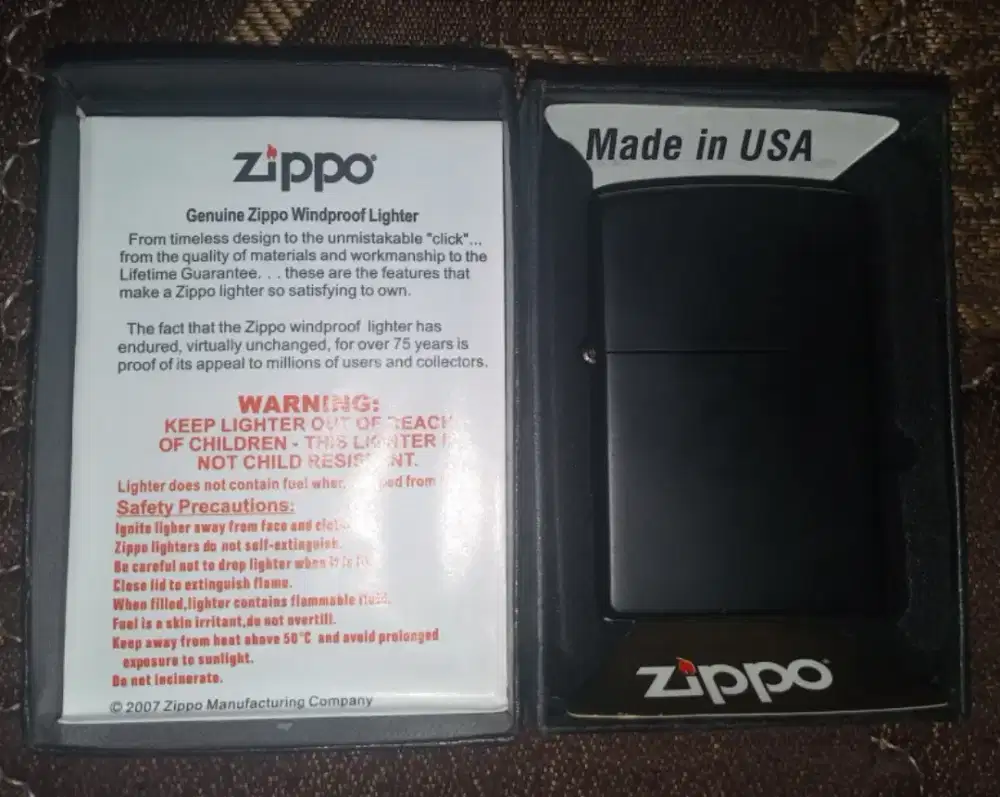 Korek api zippo