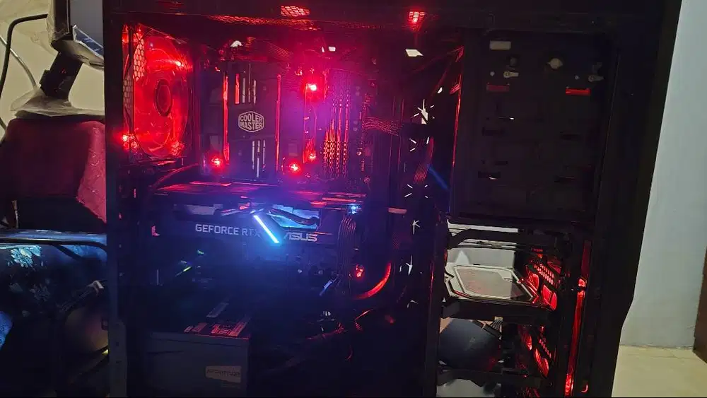 KOMPUTER PC Z590 i7 10700KF RTX 2060 6GB RAM 32GB TANPA PSU DUSBOK LEN