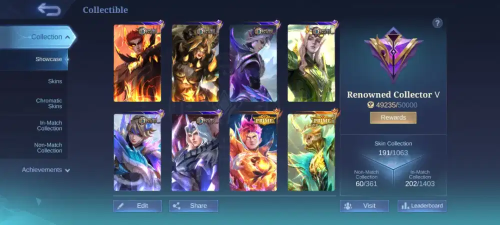 Akun ML Milik pribadi M7 pass aktif